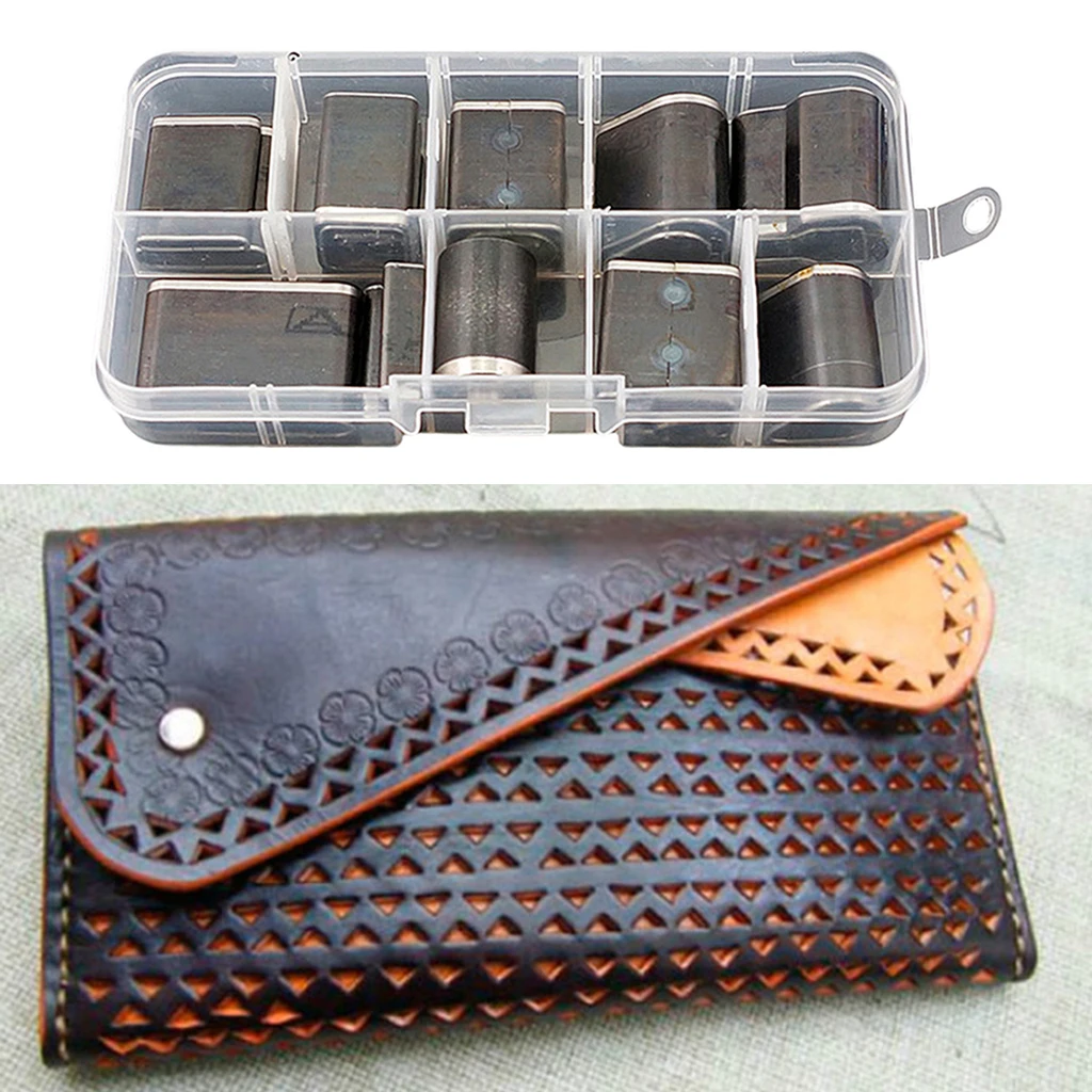 

39 in1 Shape Style Hole Hollow Cutter Punch Leather Craft DIY Tool Set Handmade