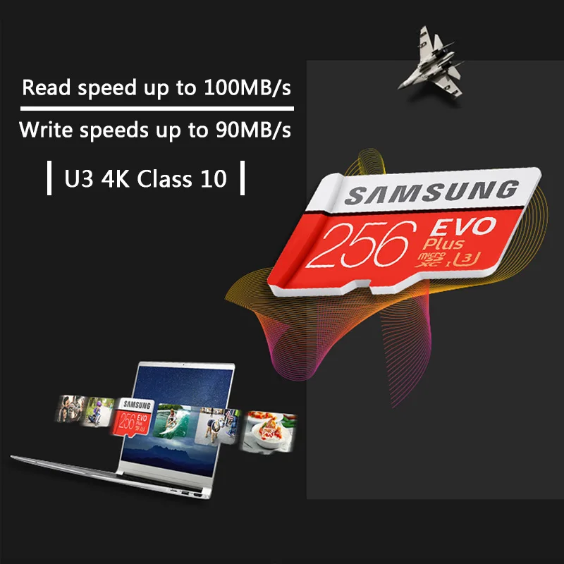100% оригинальный SAMSUNG карта памяти Micro SD карты 128 ГБ 512 г 256 32 64 Гб Microsd SDHC/SDXC класса EVO +