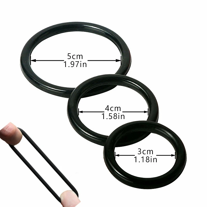 Кольцо для пениса мужчин Силиконовые Кольца Мужской Целомудрие эрекции Секс