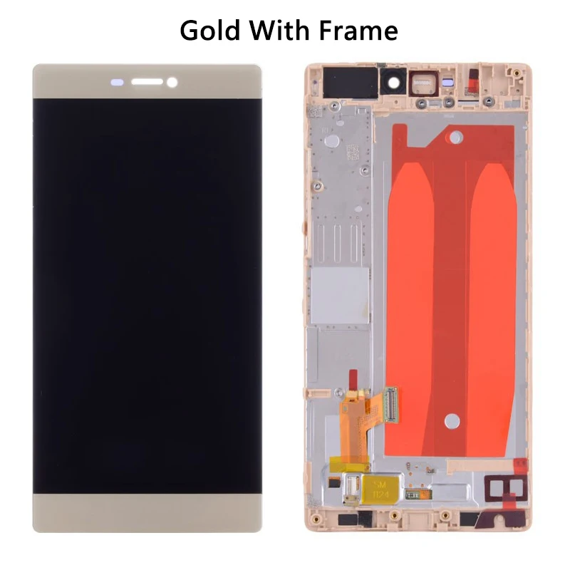 5.2" For HUAWEI P8 GRA-L09 LCD Display Touch Screen With Frame Digitizer Assembly Huawei GRA_UL00 GRA-CL00 | Мобильные телефоны