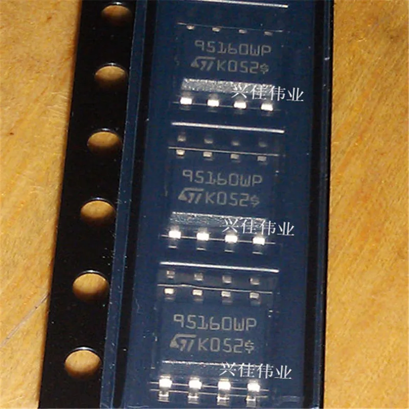 10 шт./лот M95160 WMN6TP 95160 95160WP 95160WQ SOP8 серийный EEPROM чип памяти для - Цена: 240,76 руб.