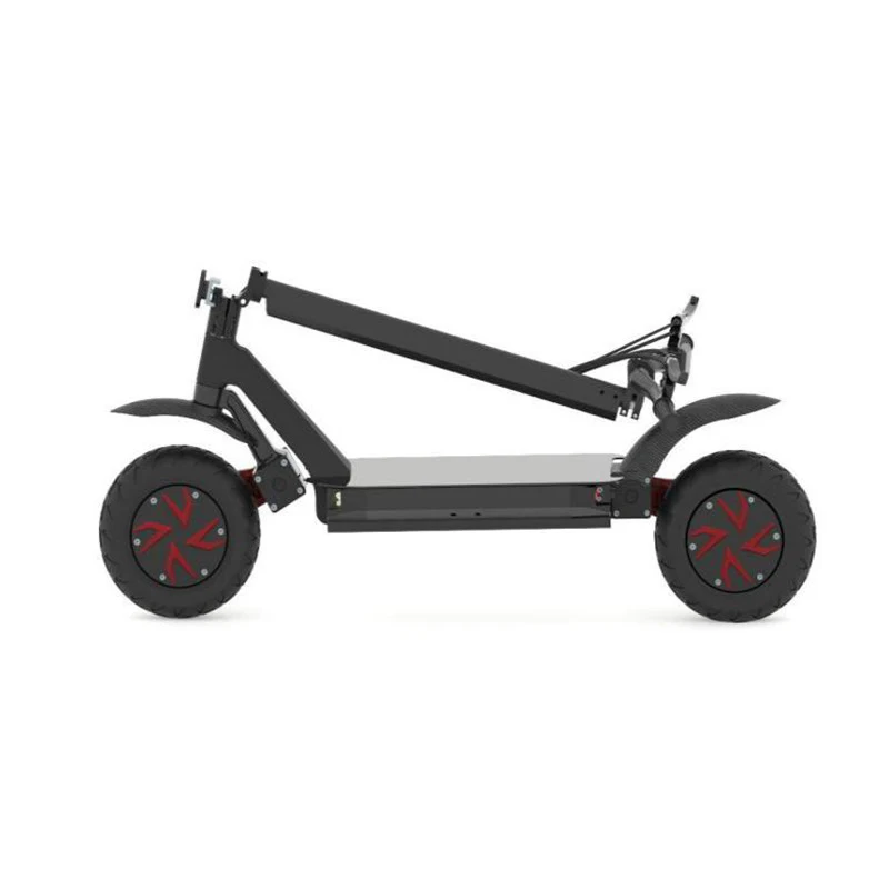 E4-9 Ecorider мощный 3600 Вт двухмоторный складной электрический скутер с 60 В литиевой