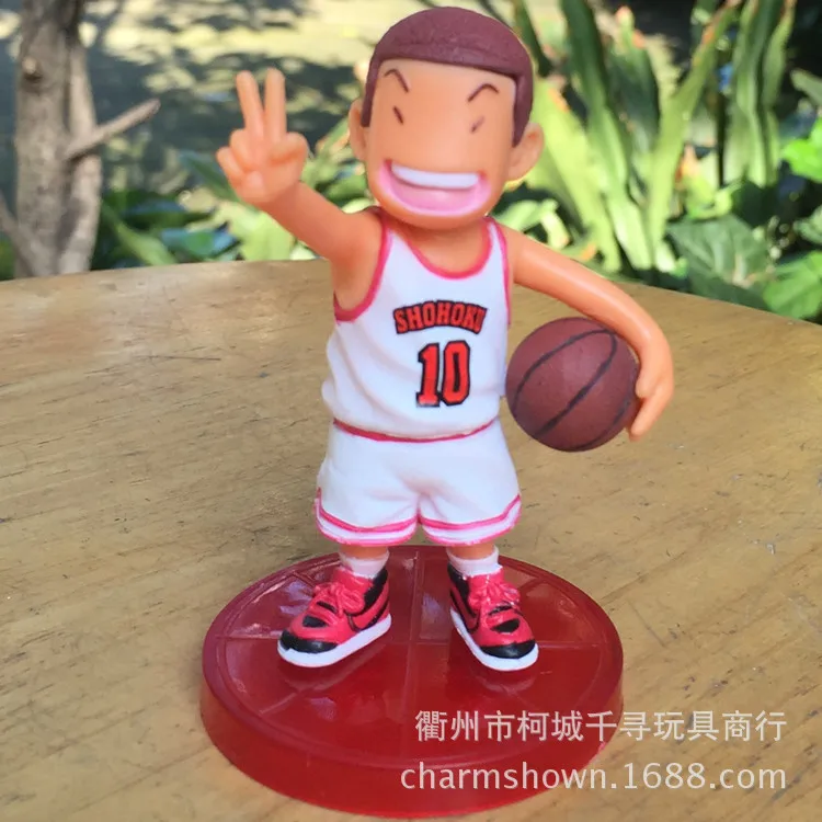 

5pcs/set Q version Slam Dunk Sakuragi Hanamichi Anime Action Figure Collection New for christmas gift