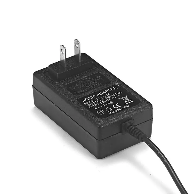 12 В 3A IC питания Adpter AC 220 к DC вольт трансформатор Светодиодный драйвер для CCTV камеры
