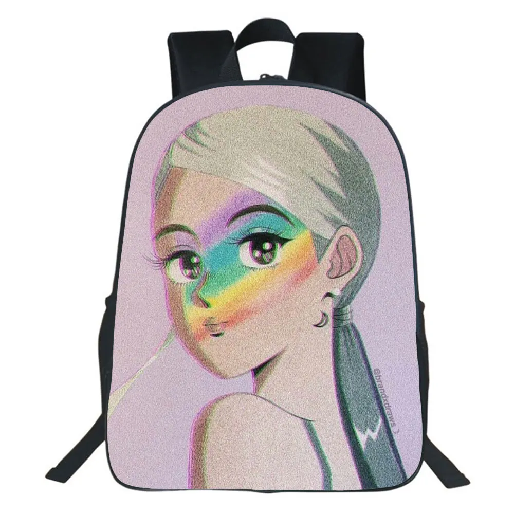 

Hot Star Ariana Grande Backpack School Bags For Teenage Girls Boys Daily Mochila Kids Book Knapsack Casual Travel Bags