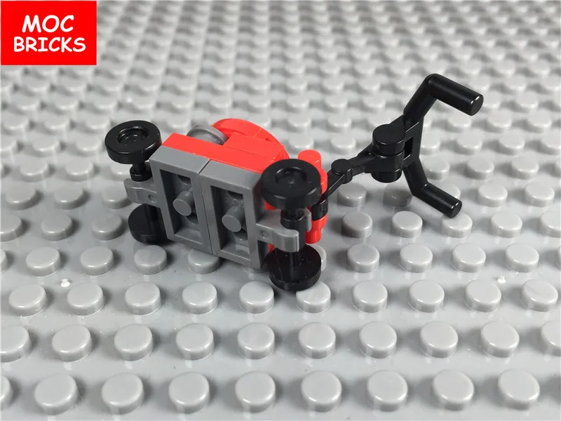 Набор кубики MOC сделай сам экшн-фигурка городского сада weeder machine газонокосилки