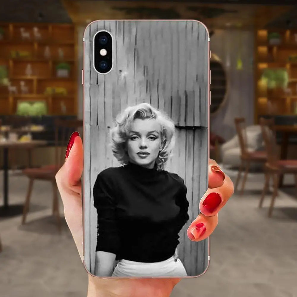 Мягкий ТПУ мобильный Мэрилин Монро Мода для Xiaomi Redmi Mi 4 7A 9T K20 CC9 CC9e Note 7 8 9 Y3 SE Pro Prime Go