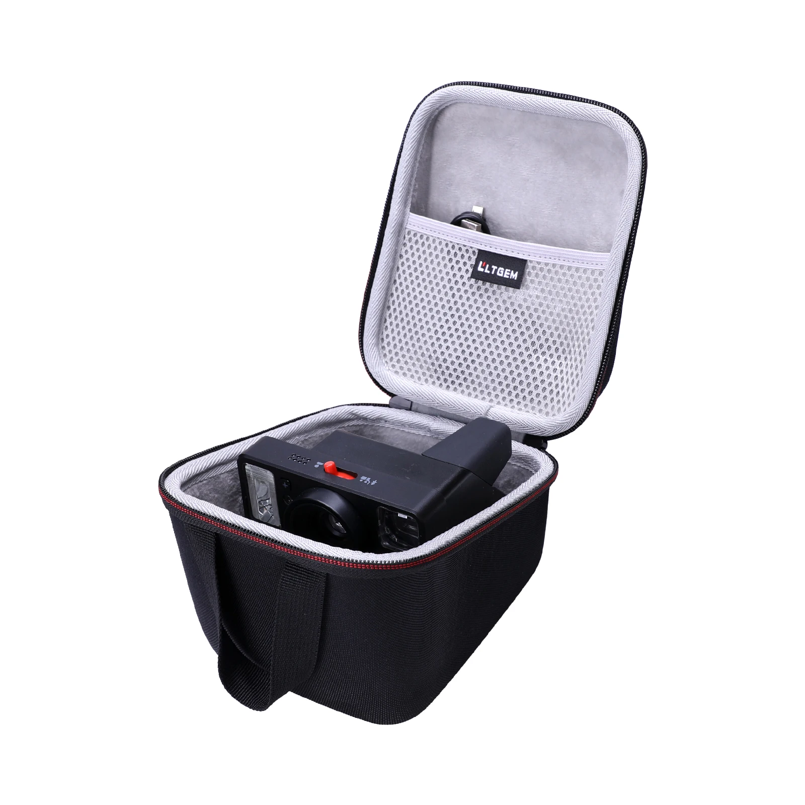 LTGEM EVA Hard Case for Polaroid Originals OneStep+ Black (9010), Bluetooth Connected Instant Film Camera