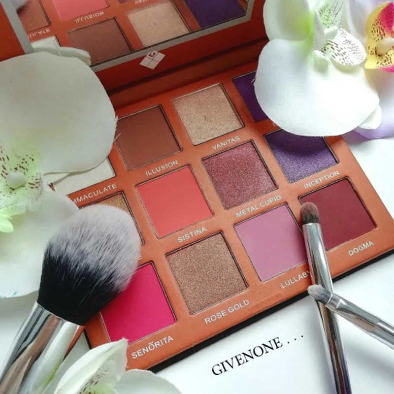 GIVENONE Dreamy палитра теней для век долговечная водонепроницаемая с поддержкой