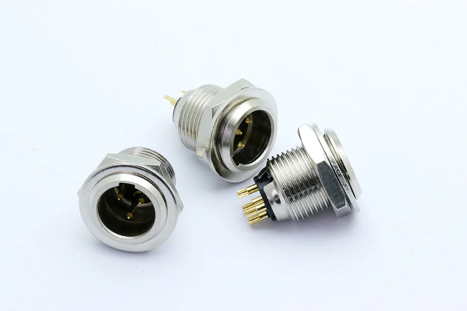 1 шт. мини разъем XLR, гнездо, авиационный разъем микрофона, цинковый сплав+ медные контакты с позолоченными, 3 4 5 контактов