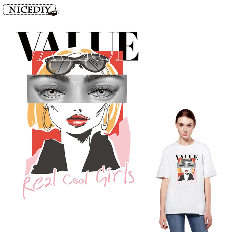 Термочувствительные патчи для девочек утюжок перекачки одежды в полоску