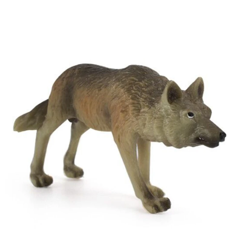 

7Pcs Wolf Toy Figurines Set Gray Wolf Simulation Wolves Action Figures Collection Lifelike Wolf Animals Figures 28GF