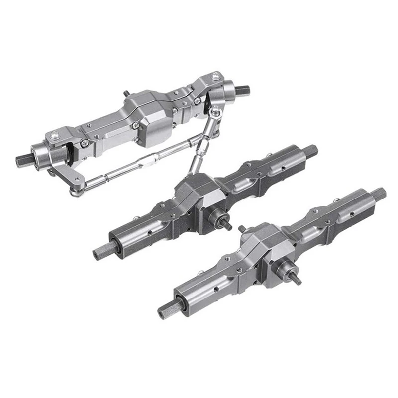 

Metal Front Middle Rear Bridge Axle GearBox for WPL B16 B36 FY004 1/16 RC Car Truck Upgrade Parts Accessories