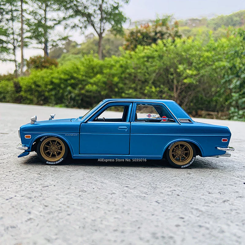 Модель автомобиля Maisto 1:24 Tokyo MOD Nissan 1971 DATSUN 510 из сплава украшение ручной работы