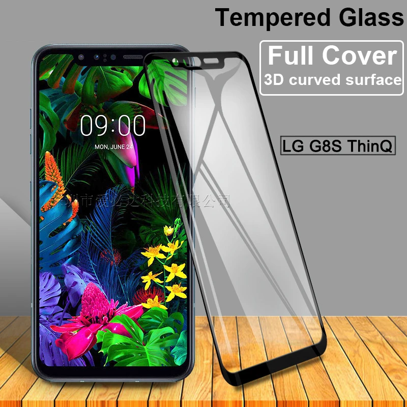 

2.5D 9H Премиум Закаленное стекло для LG G8s ThinQ Защита экрана для LG G8s ThinQ полное покрытие Взрывозащищенная защитная пленка