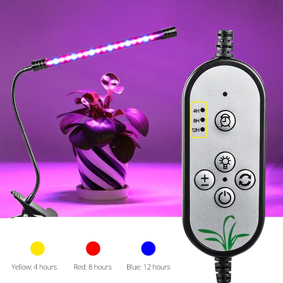 USB LED Grow Light Full Spectrum Phytolamp Tent Phyto Lamp for Plants Seedling Flower Vegetable Indoor Box Fitolampy | Освещение