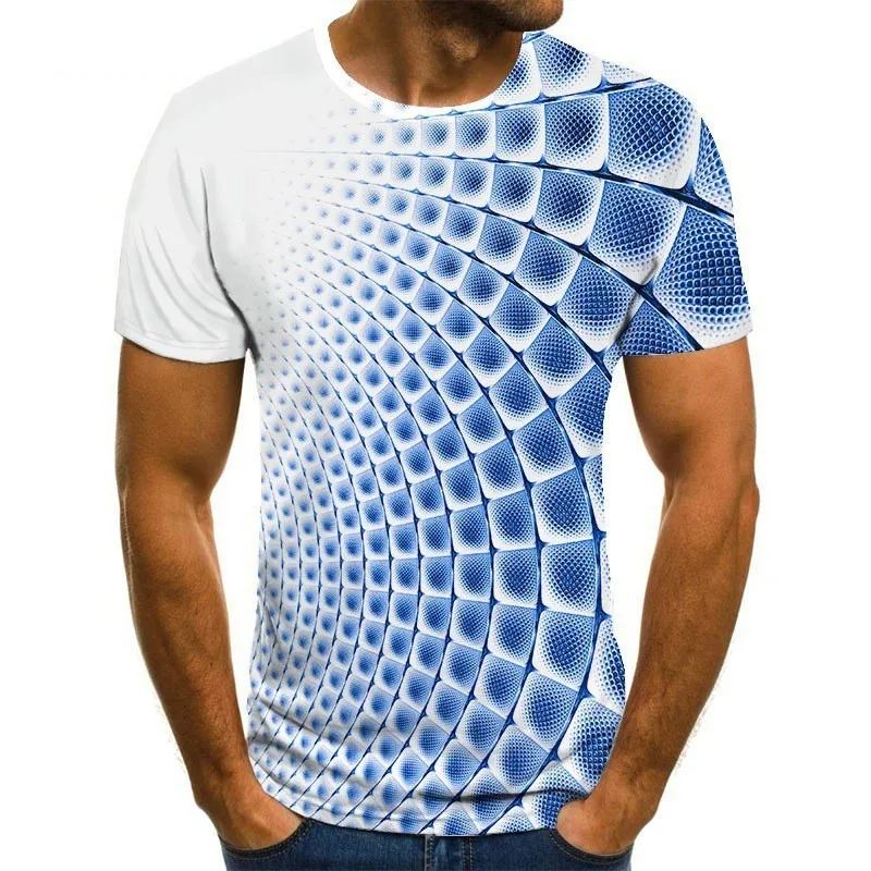 

Hot sale men's T-shirt 3D printing short sleeve men women Tee Harajuku sport oversized top 2021