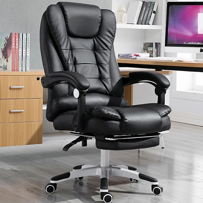 Массажное вращающееся наклонное мягкое игровое кресло диван кровать из эко кожи