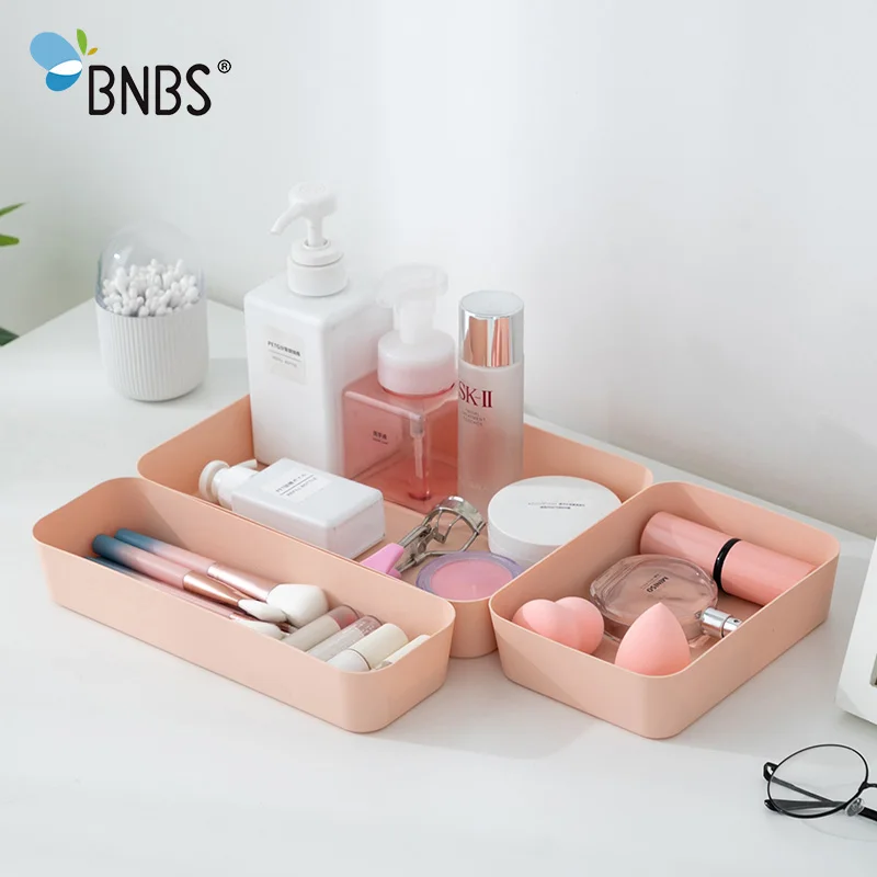 BNBS пластиковый поднос для сервировки столовых приборов, органайзер для хранения столовых приборов, поднос для доуеров, Кухонные цифровые аксессуары, ящик для косметики