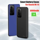 Силиконовые чехлы для зарядного устройства для Xiaomi Mi 11i, чехол для аккумулятора 6800 мАч, чехол для портативного зарядного устройства Xiaomi 11i, чехол для портативного зарядного устройства