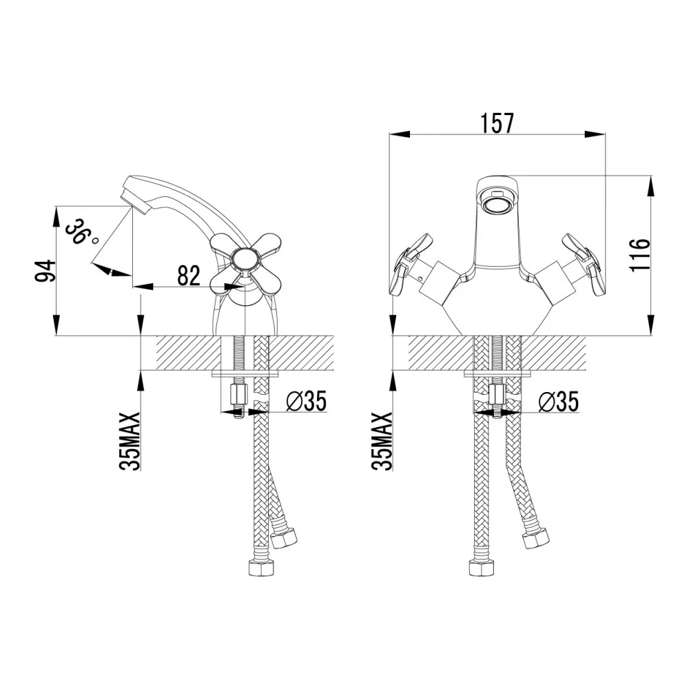 Bathtub Faucets Lemark 554420 Home Improvement Fixture Bathroom crane cranes shower mixer Faucet Partner sink (LM6546C) For |