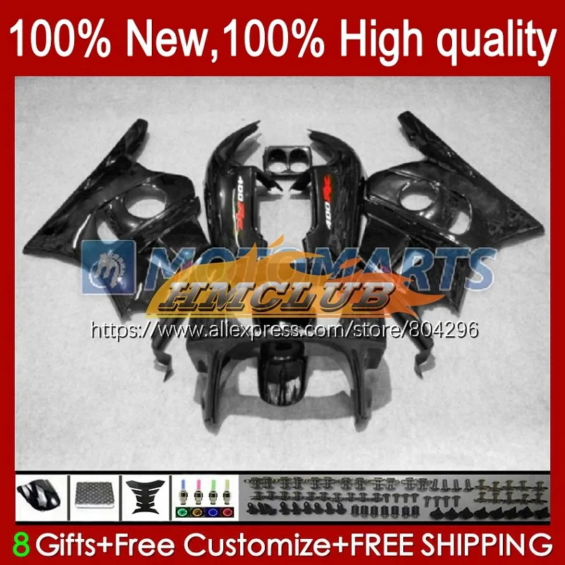 

NC29 For HONDA CBR400 CBR 400 RR 400RR 134No.19 CBR400RR 1994 1995 1996 1997 1998 1999 94 95 Glossy black 96 97 98 99 Fairings