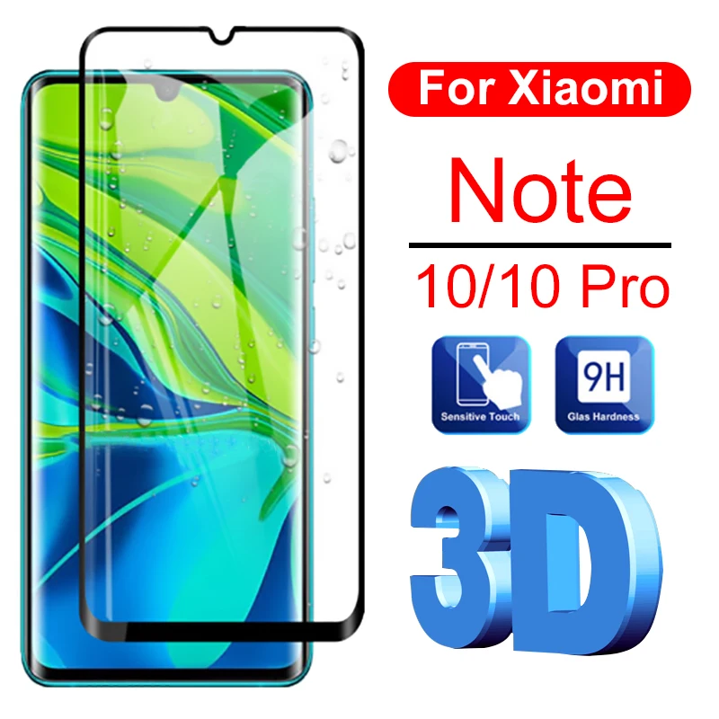 3D изогнутый бронированный чехол для xiaomi note 10 pro note10 10pro Защитная пленка экрана mi