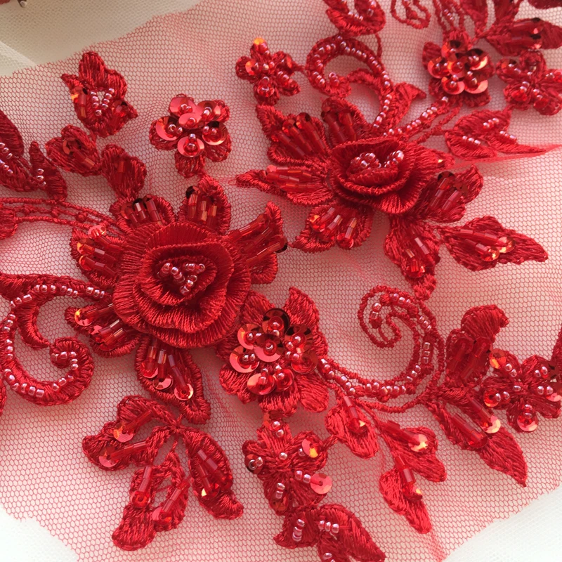 4 шт./2 пары разноцветные патчи для свадебных платьев|Заплатки| |