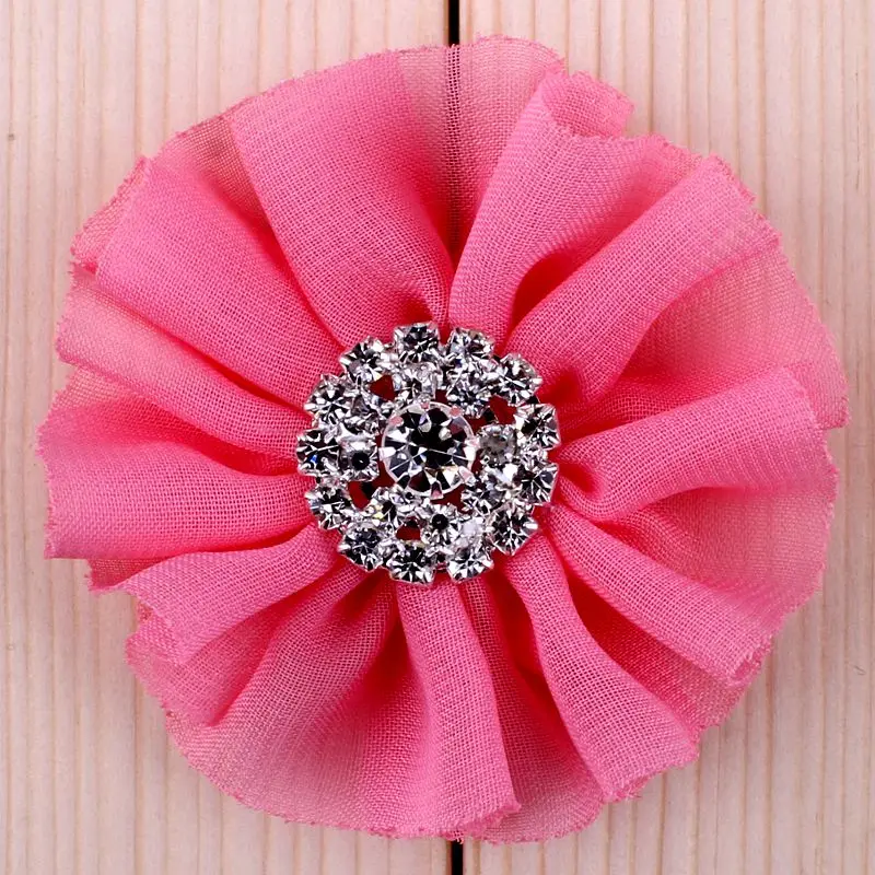 10 Упаковок Цветов Из Ткани Shantung Ручной Работы С Блестками И Акцентами На