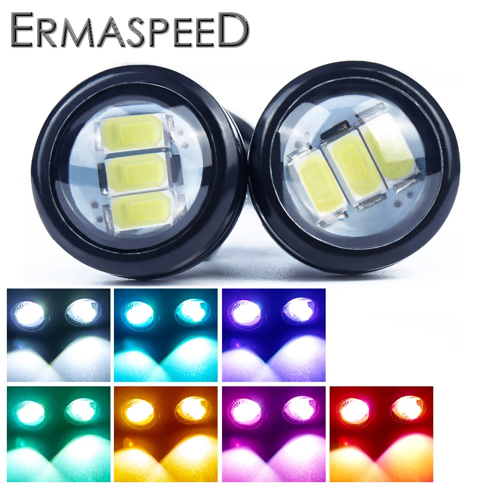 Универсальные светодиодные противотуманные фасветильник ДХО &quotОрлиный глаз&quot