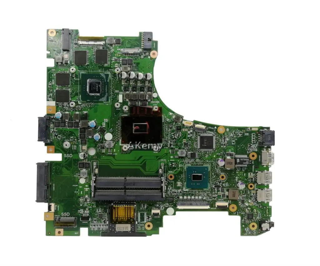Трока! Материнская плата для ноутбука для ASUS ROG GL553VD GL553VE GL553VW GL553V GL553 GTX1050M GTX960M i7/i5 cpu