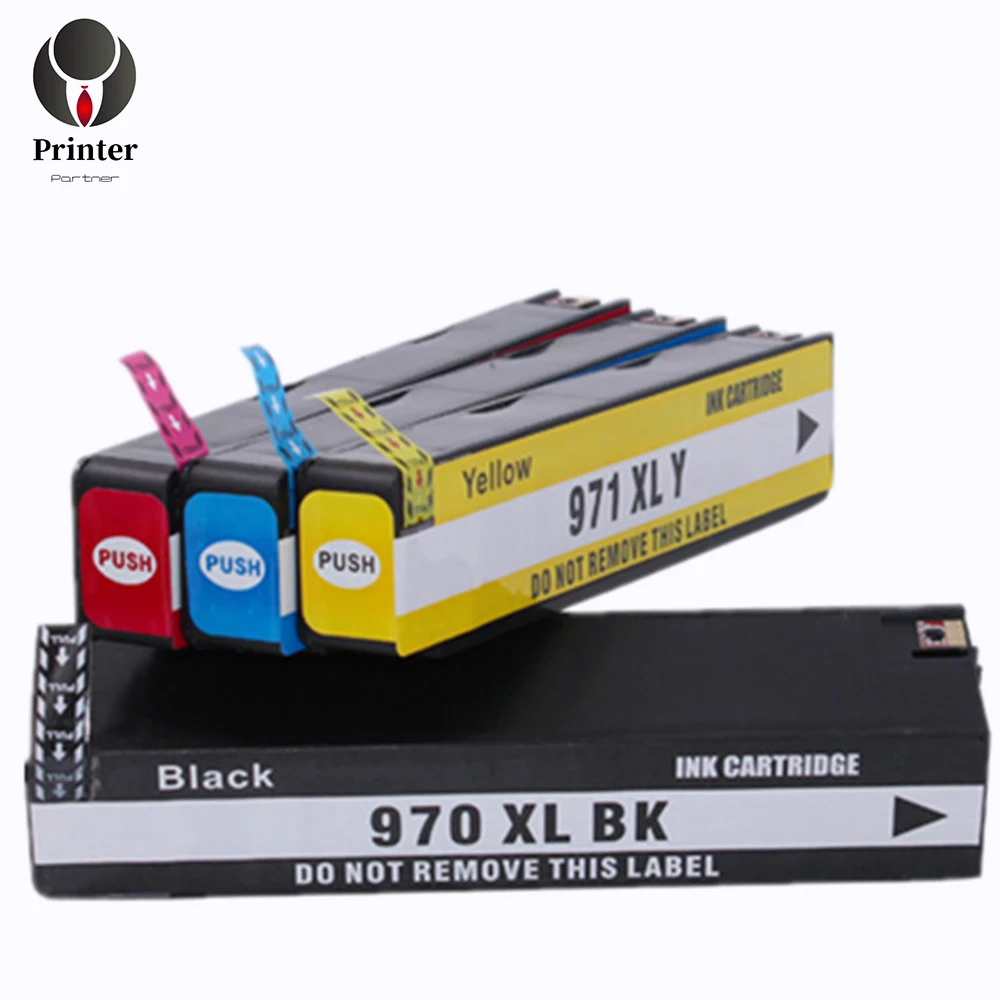 

Printer-Partner premium replacement dye ink cartridge compatible for hp 970 971 xl officejet 451 x451 476 x476 x551 551 576 x576