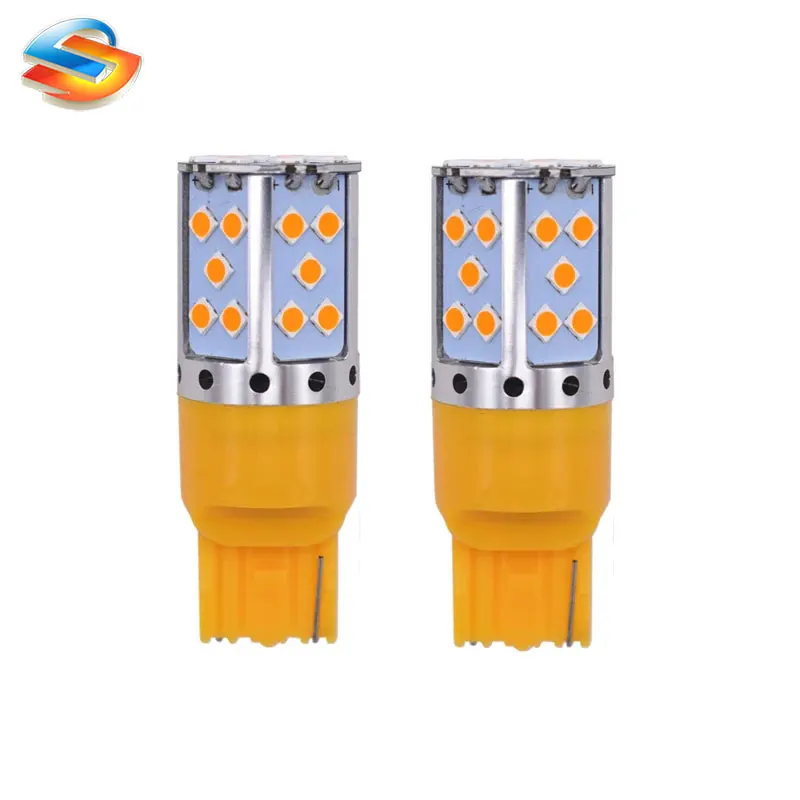 Светодиодсветодиодный лампы YSY T20 Led Canbus 3030 LED W21W 1156 7507 BAU15S без гипер вспышки