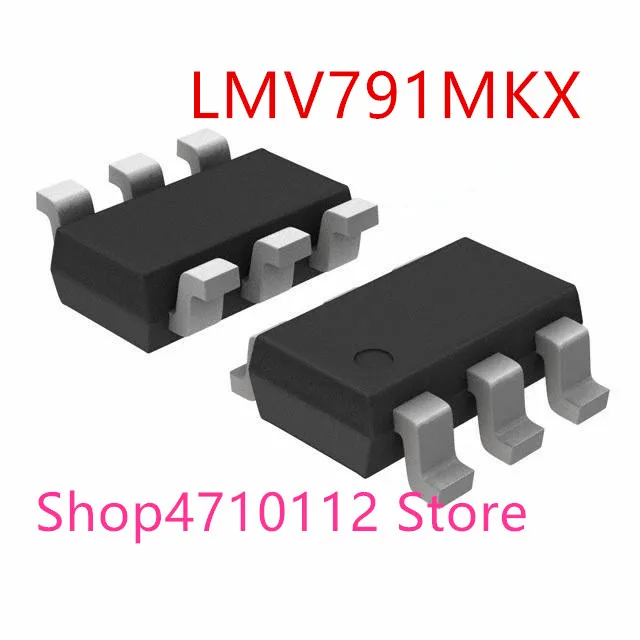 

10 шт./лот, новинка, маркировка LMV791MKX LMV791MK LMV791, AS1A, SOT23-6