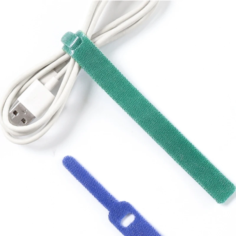 Многоразовые нейлоновые кабельные стяжки 15x1 2 см с отверстиями оптом 50 шт.