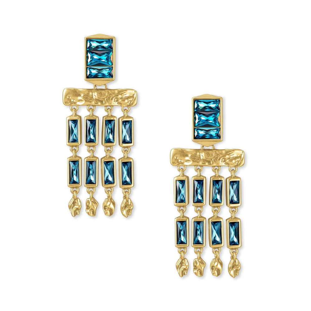 

OUREX New Fashion Punk Style Colorful Crystal Drop Earrings Simple Design Dangle for Women Party Jewelry Accessories Wholesale