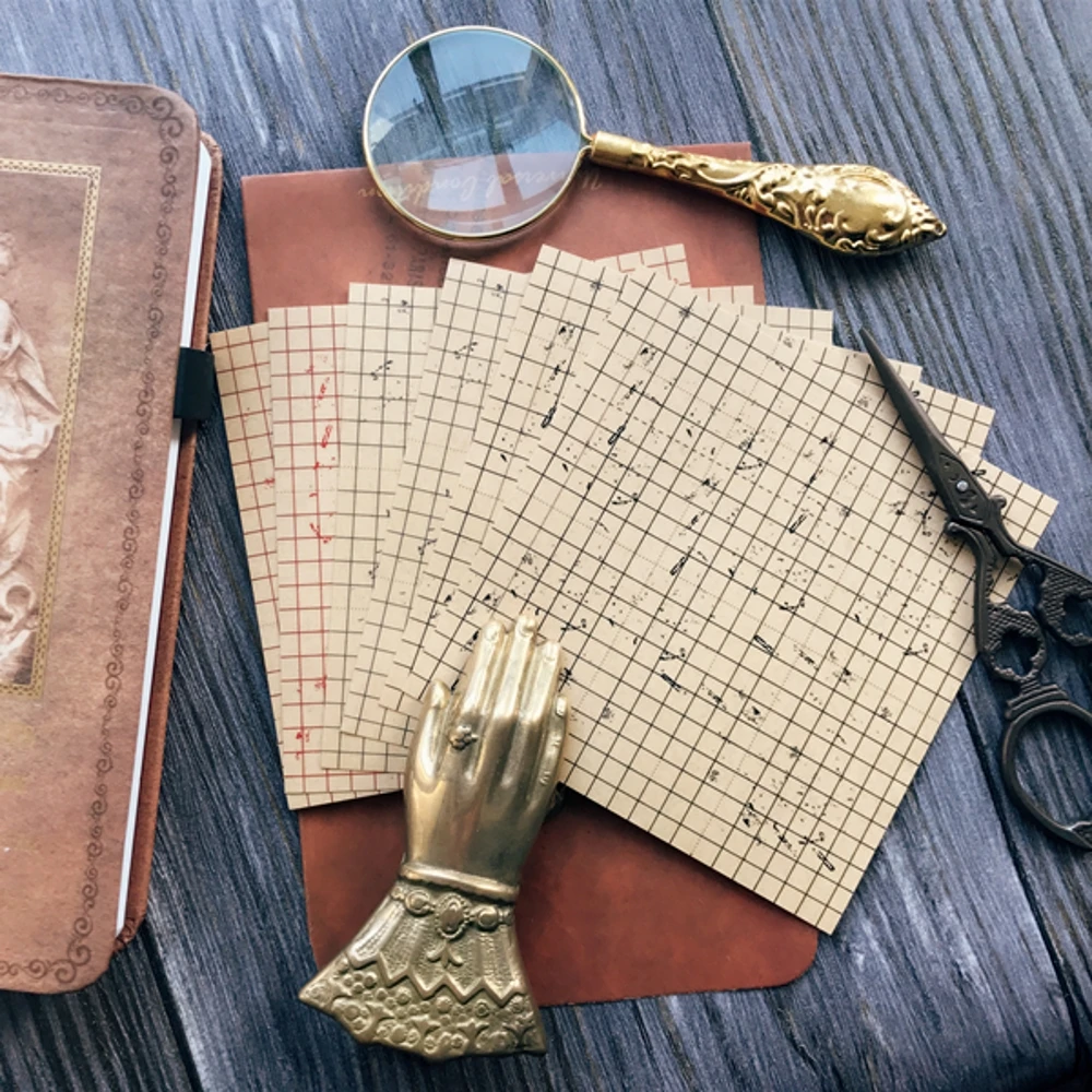 

6 шт., 2019, винтажные декоративные наклейки