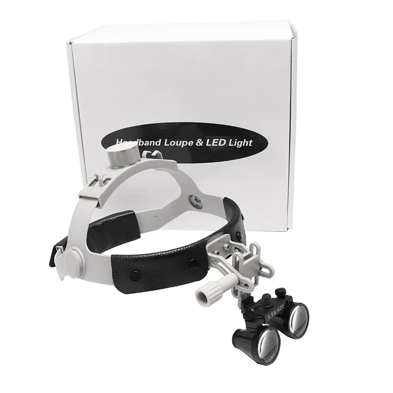 

3.5X Headband Type Dental Binocular Medical Surgical Glasses Medical Magnifying Loupes