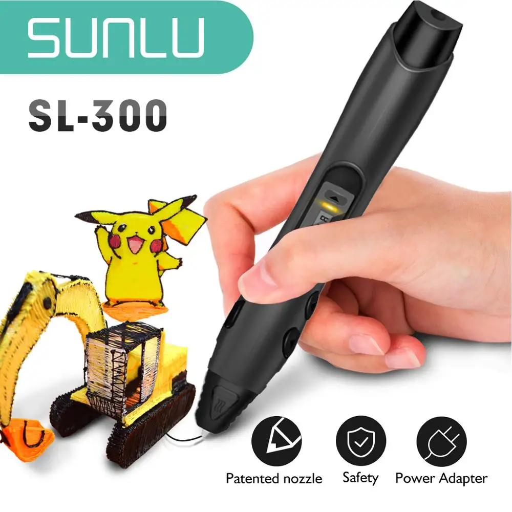 SUNLU 3D Ручка для печати SL 300 доставка лучший подарок на день рождения детей
