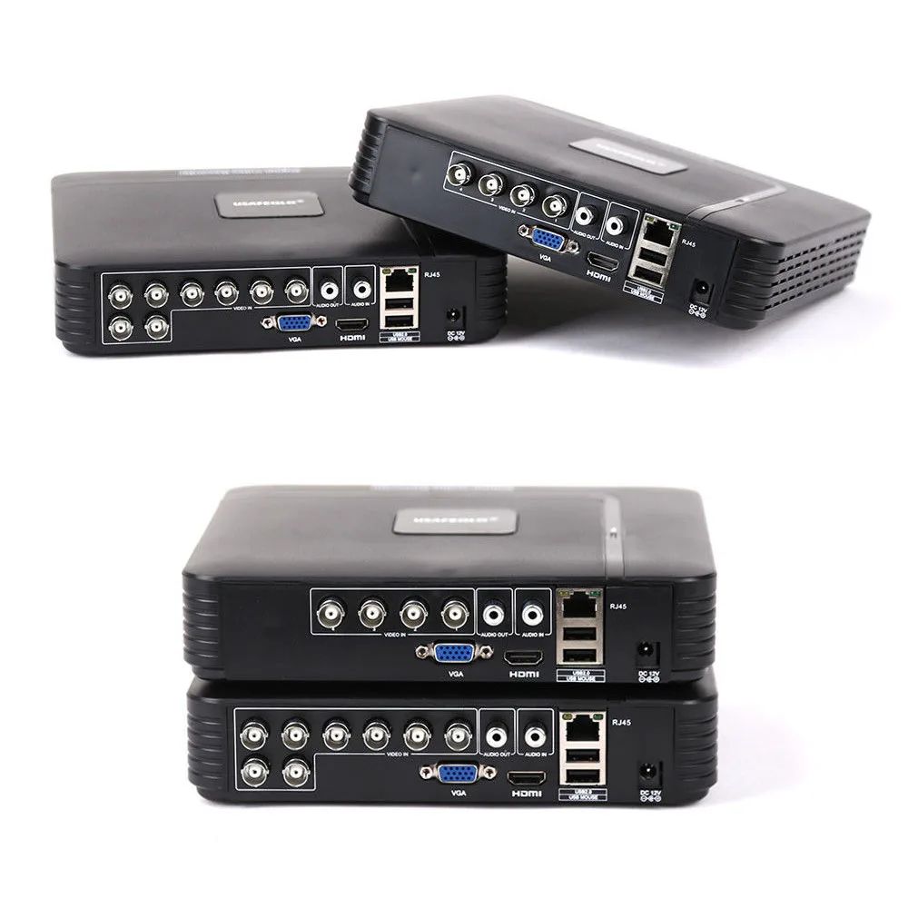 AHD DVR 4Ch/8CH 1080N Hybrid 5 в 1 (1080P NVR + 960H аналоговый TVI CVI) по сканированию qr кода удаленного