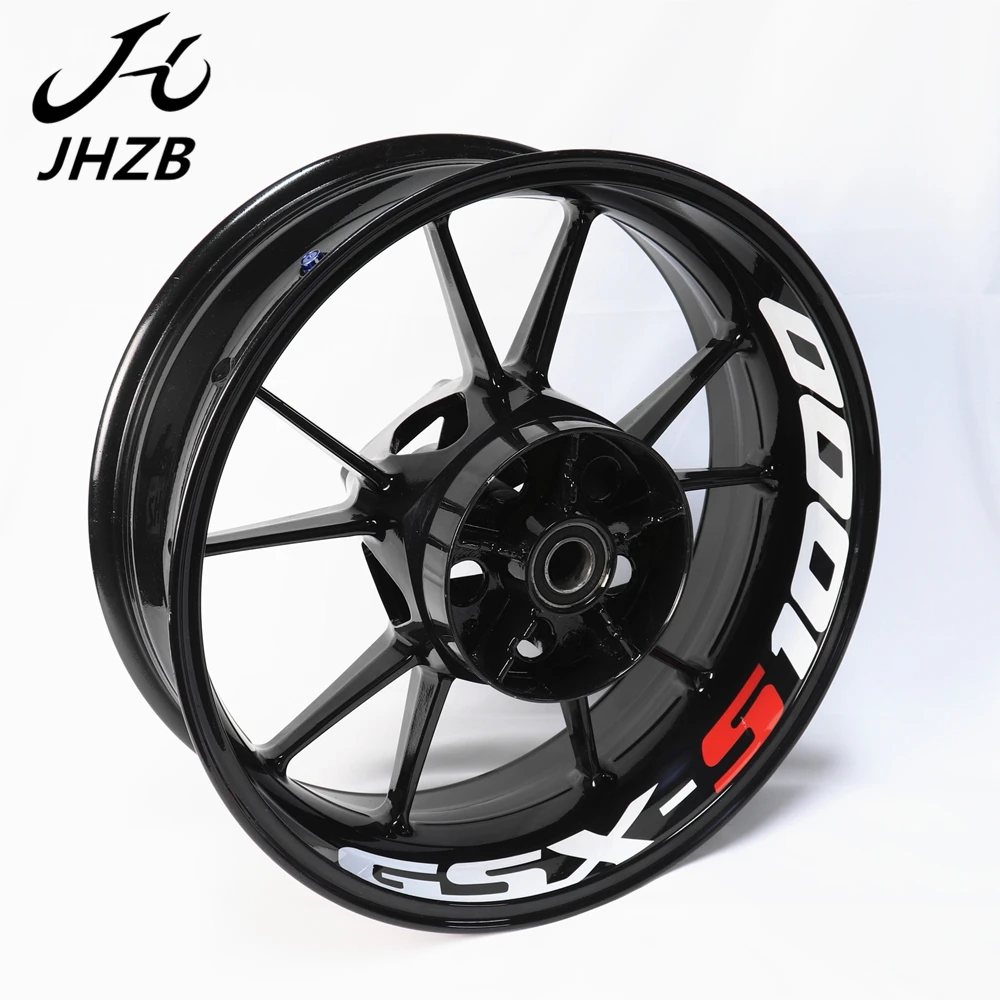 Motorcycle Sticker for gsx600 gsx750 gs1000 Reflective Motor Bike Rim Decal Waterproof Decoration Custom Inner Wheel Stripes | Автомобили