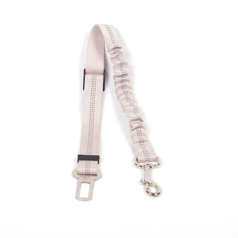 Ремень безопасности для автомобиля регулируемый эластичный светоотражающий