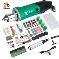 dremel style 480w electric mini drill engraver with 6 position variable speed for dremel rotary tools with flexible shaft
