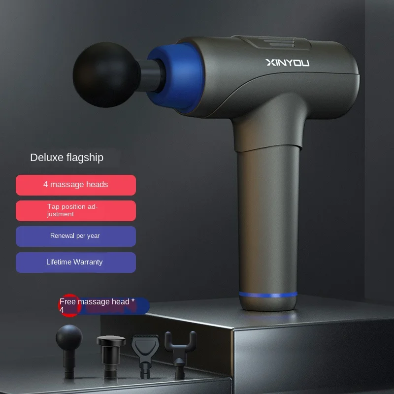 

Fascial Gun Muscle Relaxing Device Electric Massager Fitness Equipment Mini Mask Neck Mask Massage Fascial Gun