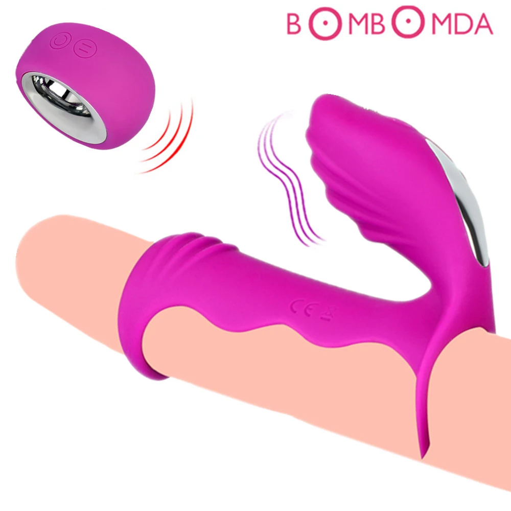 Вибратор с дистанционным управлением для мужчин увеличитель пениса втулка