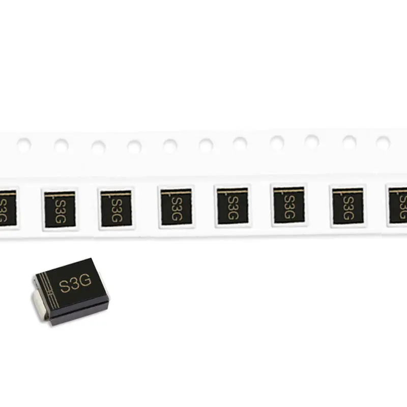 50 шт. SMD выпрямительный диод S3MBF S2M S3M SK34 SK36 S3G SK54 3A 50V 100V 200V 400V 600V 800V 1000V DO 214AA V|Диоды| |