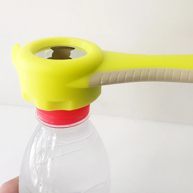 Открывалка для бутылок из цельного пластика открывалка банок и напитков креативная 5 в 1 пивных удобная