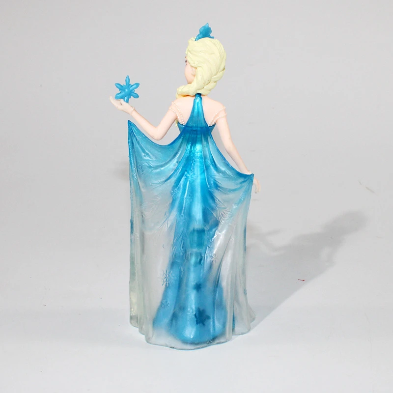 Disney Frozen Princess Cake Decoration Elsa Figurines Miniatures Cake Ornaments Snow  Queen Anime PVC Action Model Toys Gifts images - 6