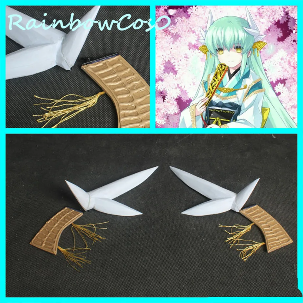 RainbowCos0 косплей реквизит Fate Grand Order fgo Berserker Kiyohime аниме Хэллоуин|Реквизит для