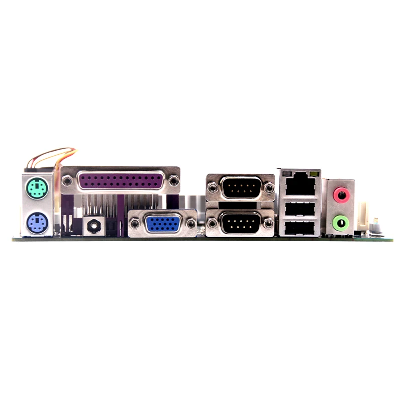Материнская плата Mini Itx встроенный процессор Celeron M с 2 портами Com 1 мини